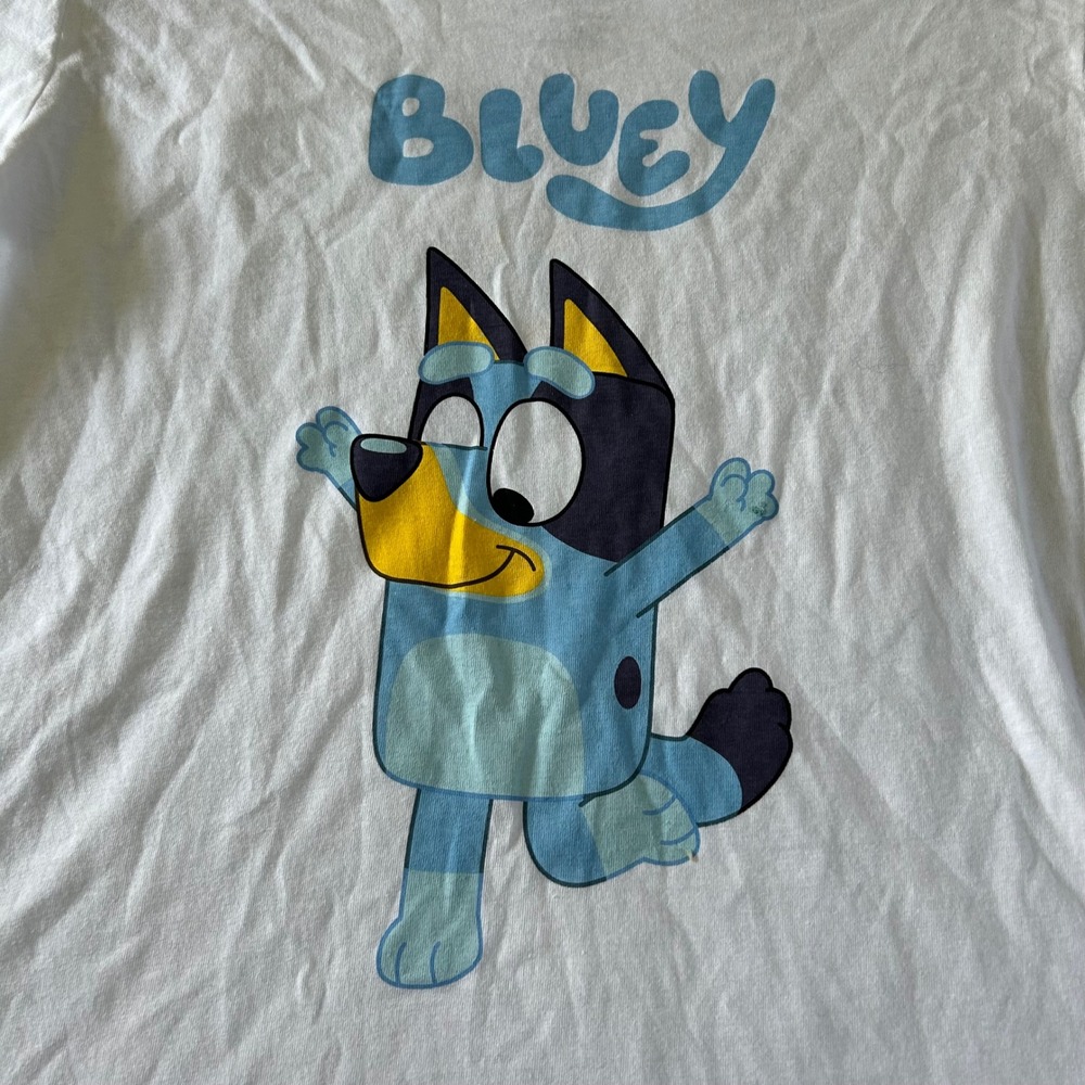 Bluey T-Shirt Womens Size Small (4/6) White Short Sleeve Tee NEW - Picture 2 of 4
